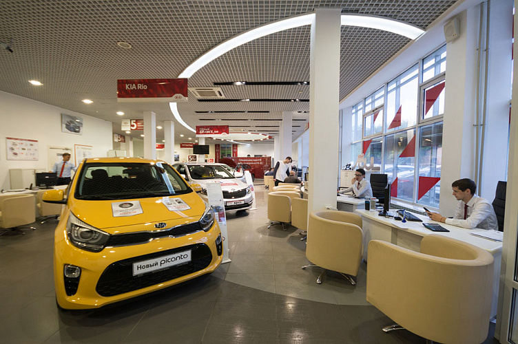 Автосалон KIA - освещение рис.12